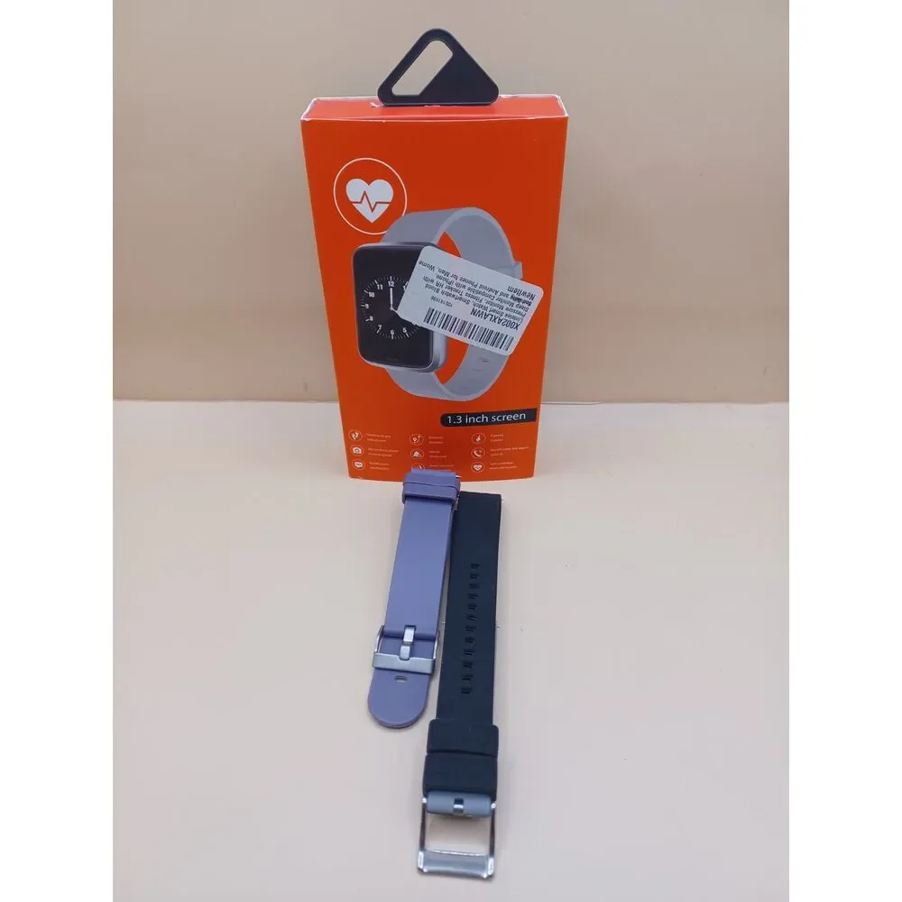 Lintelek Fitness Tracker H19 With Charger and 3 Wrist Bands Smart Watch